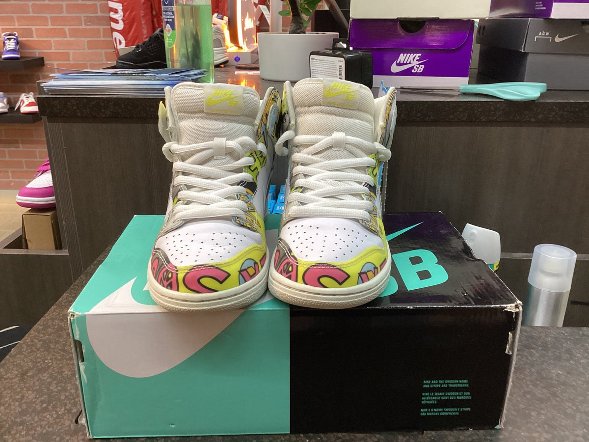 Nike Dunk High Premium SB QS 'De La Soul' Pre-owned Size 6 - Hype World