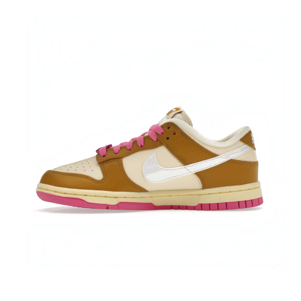 Nike Dunk Low Just Do It "Bronzine Pink" Women's - Hype World