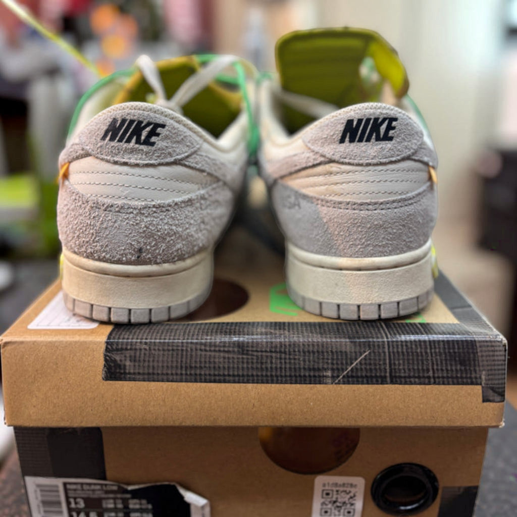 Nike Dunk Low "Off White Lot 14" Preowned Size 13 - Hype World