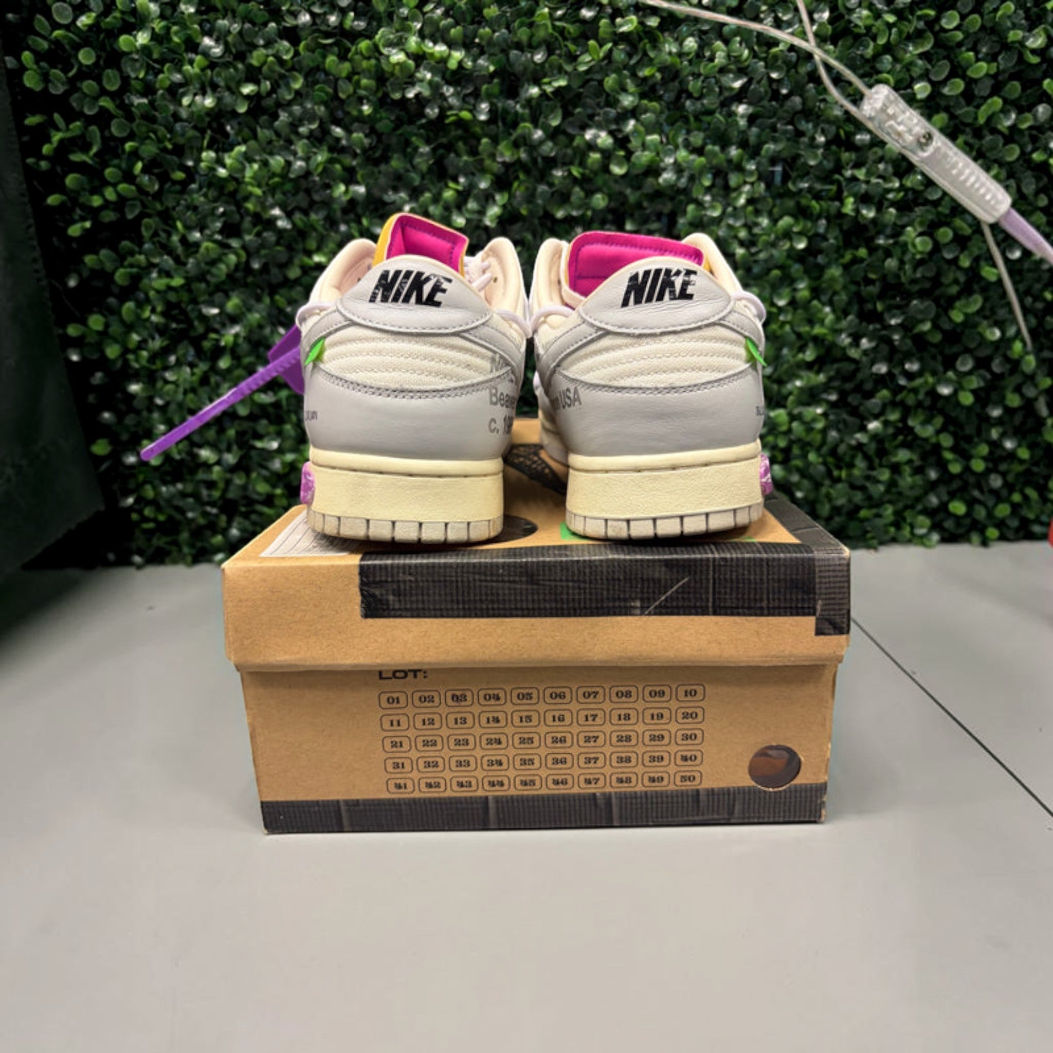 Nike Dunk Low Off-White "Lot 3" Size 12 Preowned - Hype World