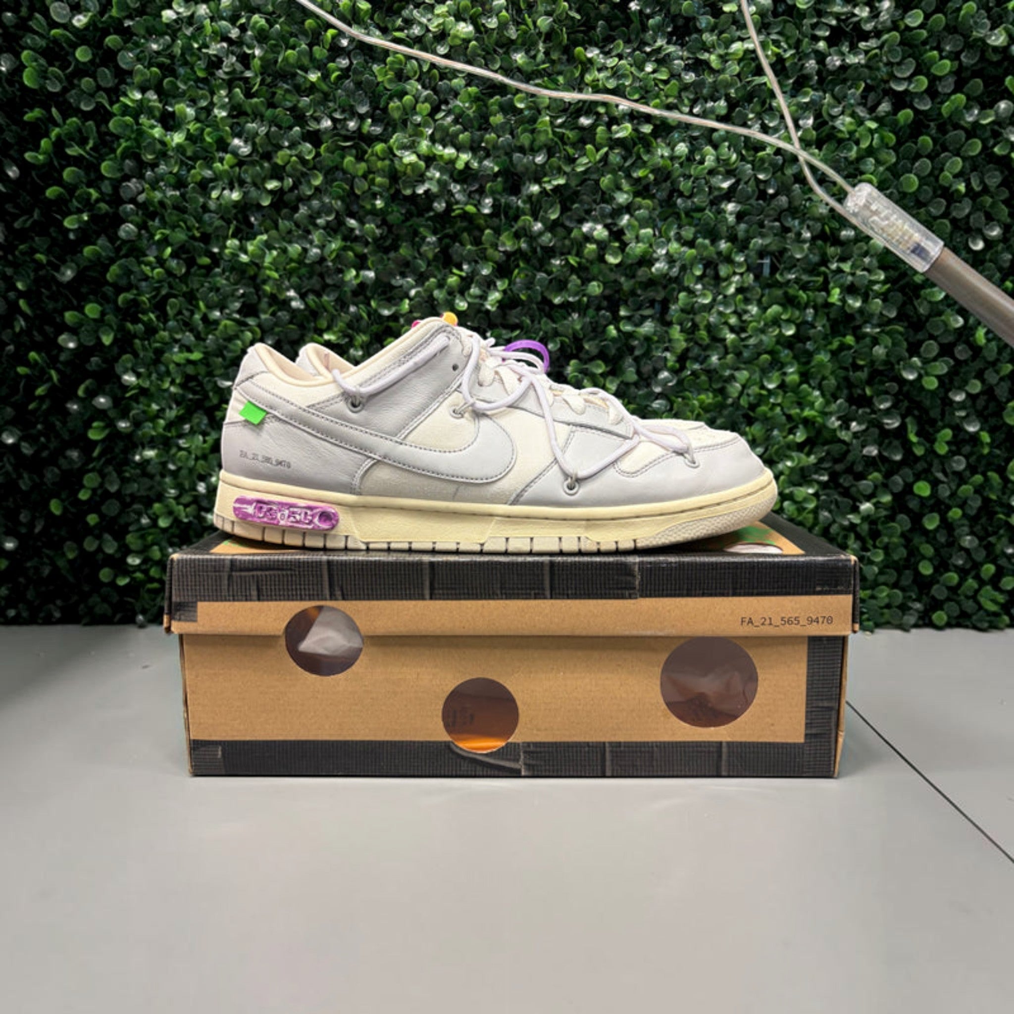 Nike Dunk Low Off-White "Lot 3" Size 12 Preowned - Hype World