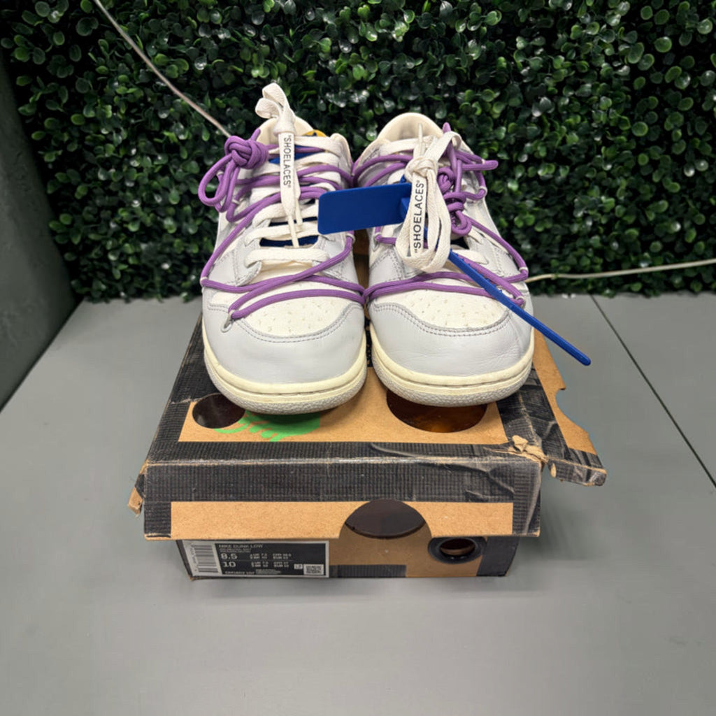 Nike Dunk Low Off-White "Lot 48" Size 8.5 Preowned - Hype World