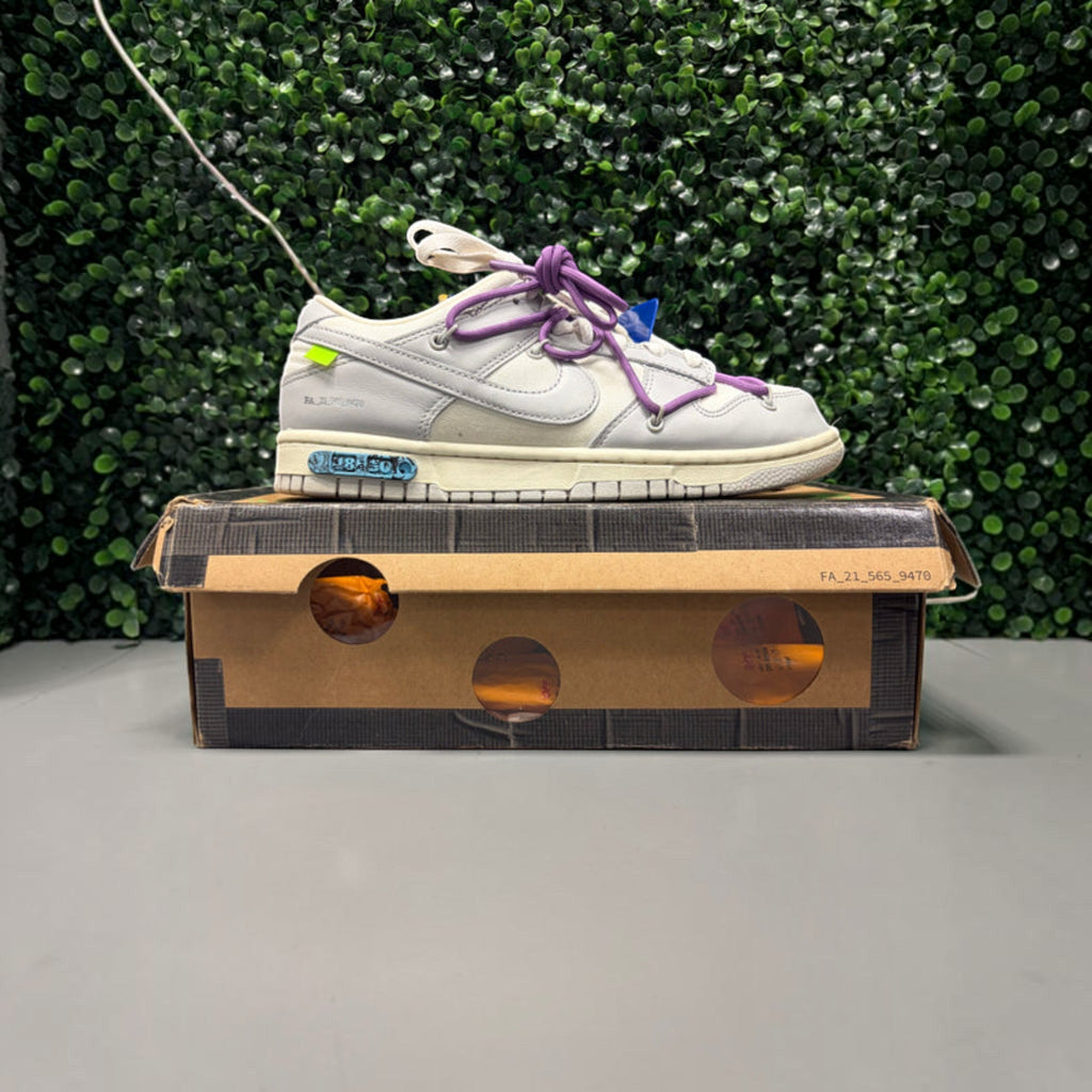 Nike Dunk Low Off-White "Lot 48" Size 8.5 Preowned - Hype World
