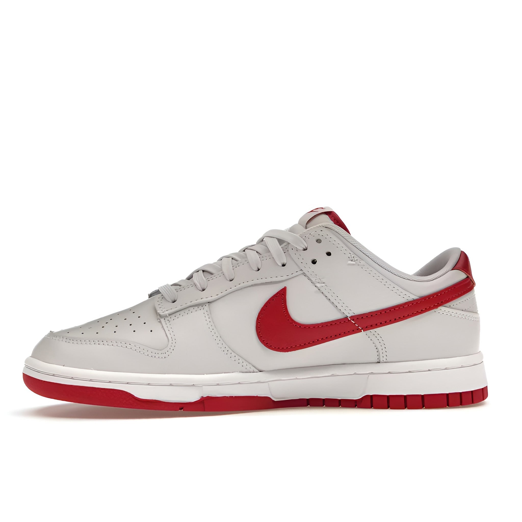 Nike Dunk Low "Vast Grey Varsity Red" - Hype World