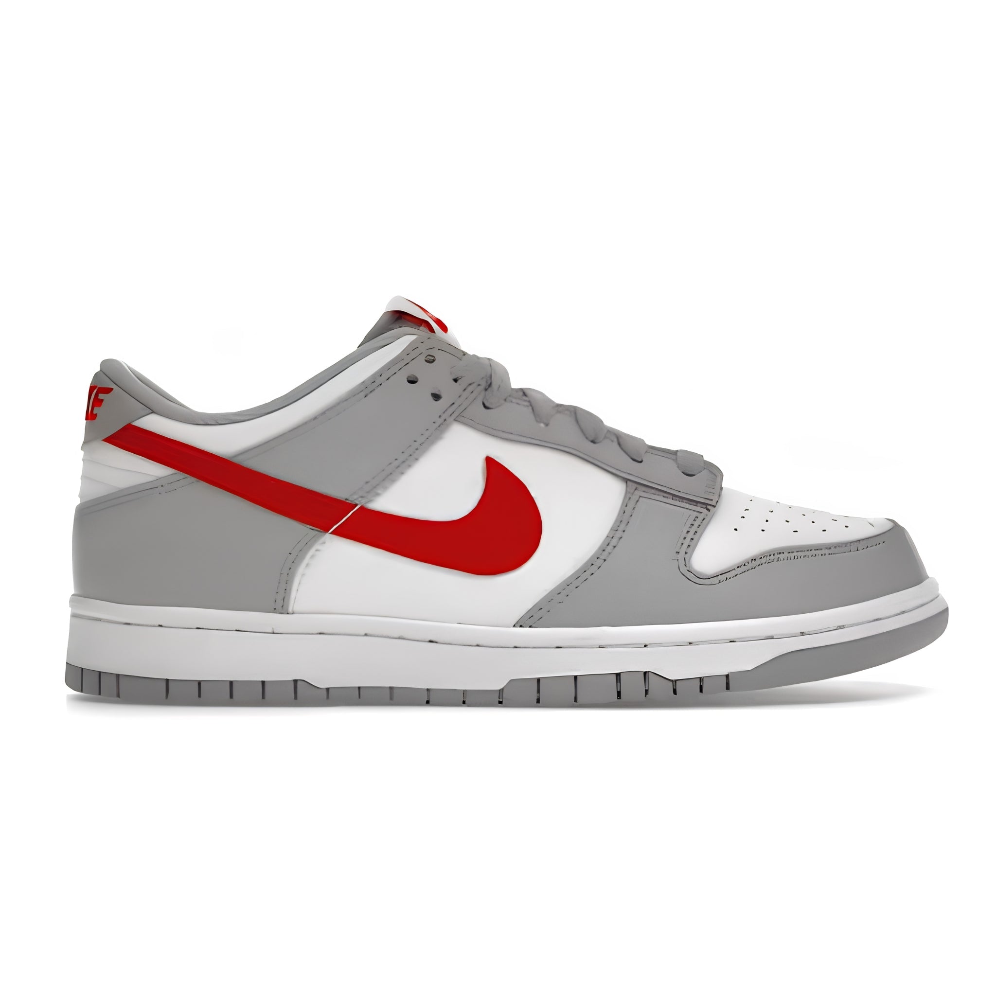 Nike Dunk Low "White Wolf Grey University Red" *No Box* - Hype World