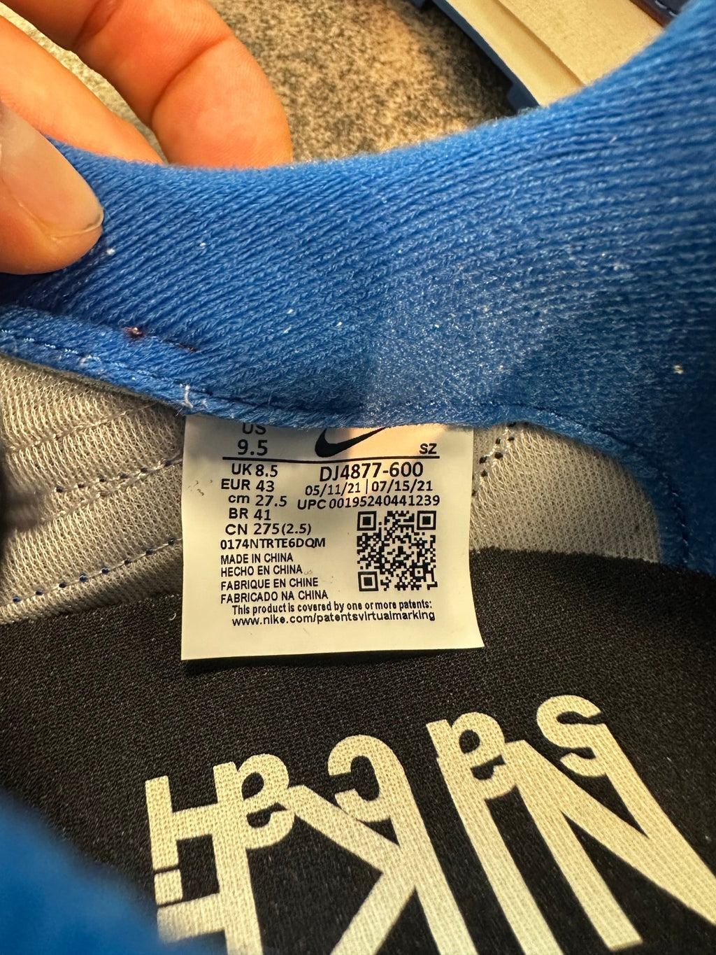 Nike LD Waffle "sacai Undercover Night Maroon Team Royal" Size 9.5 Preowned - Hype World