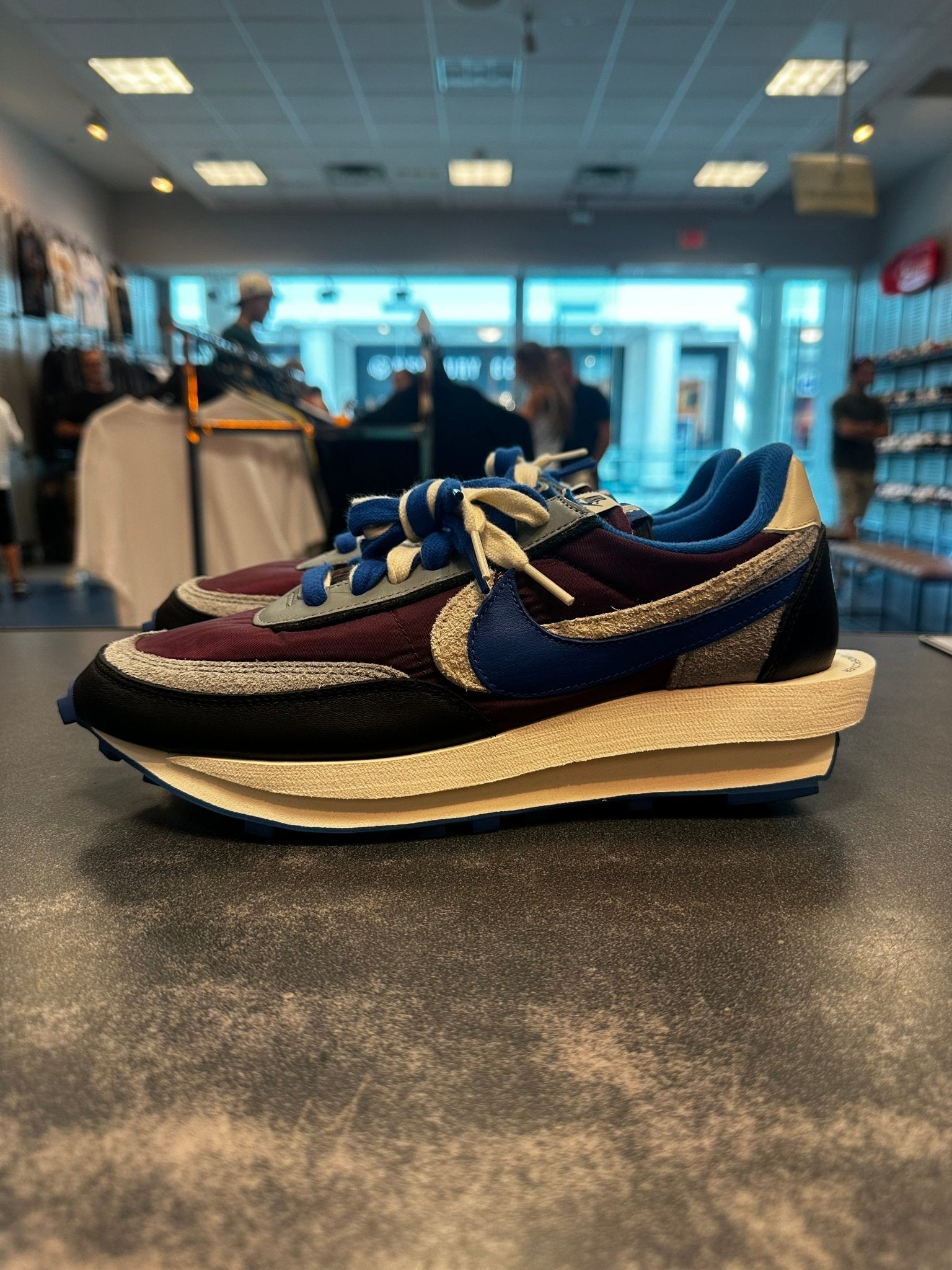 Nike LD Waffle "sacai Undercover Night Maroon Team Royal" Size 9.5 Preowned - Hype World