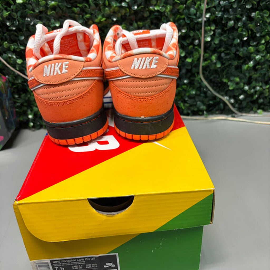 Nike SB Dunk Low "Orange Lobster" Size 7.5 Preowned - Hype World