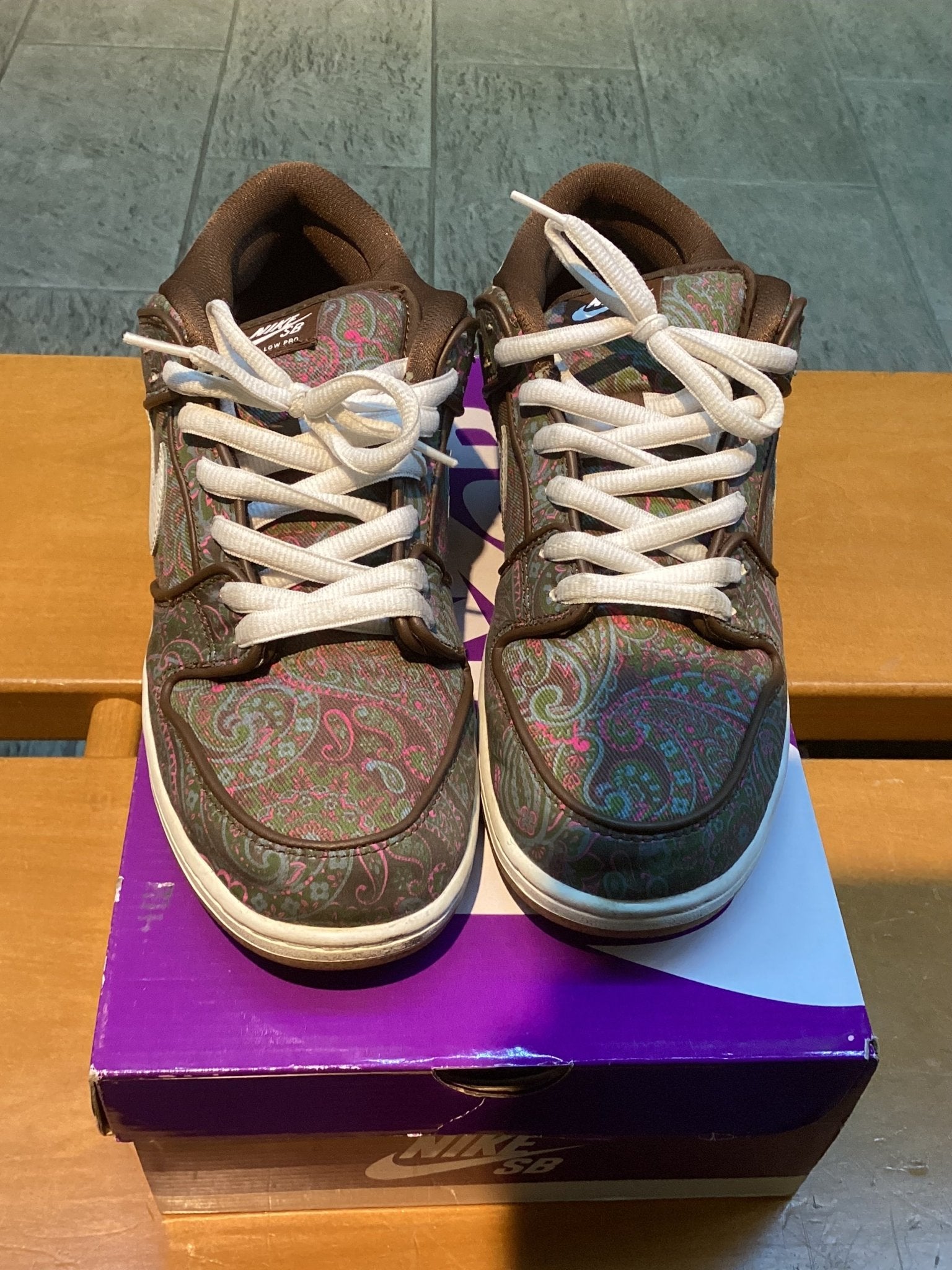 Nike SB Dunk Low Pro (Paisley Brown) Preowned - Hype World