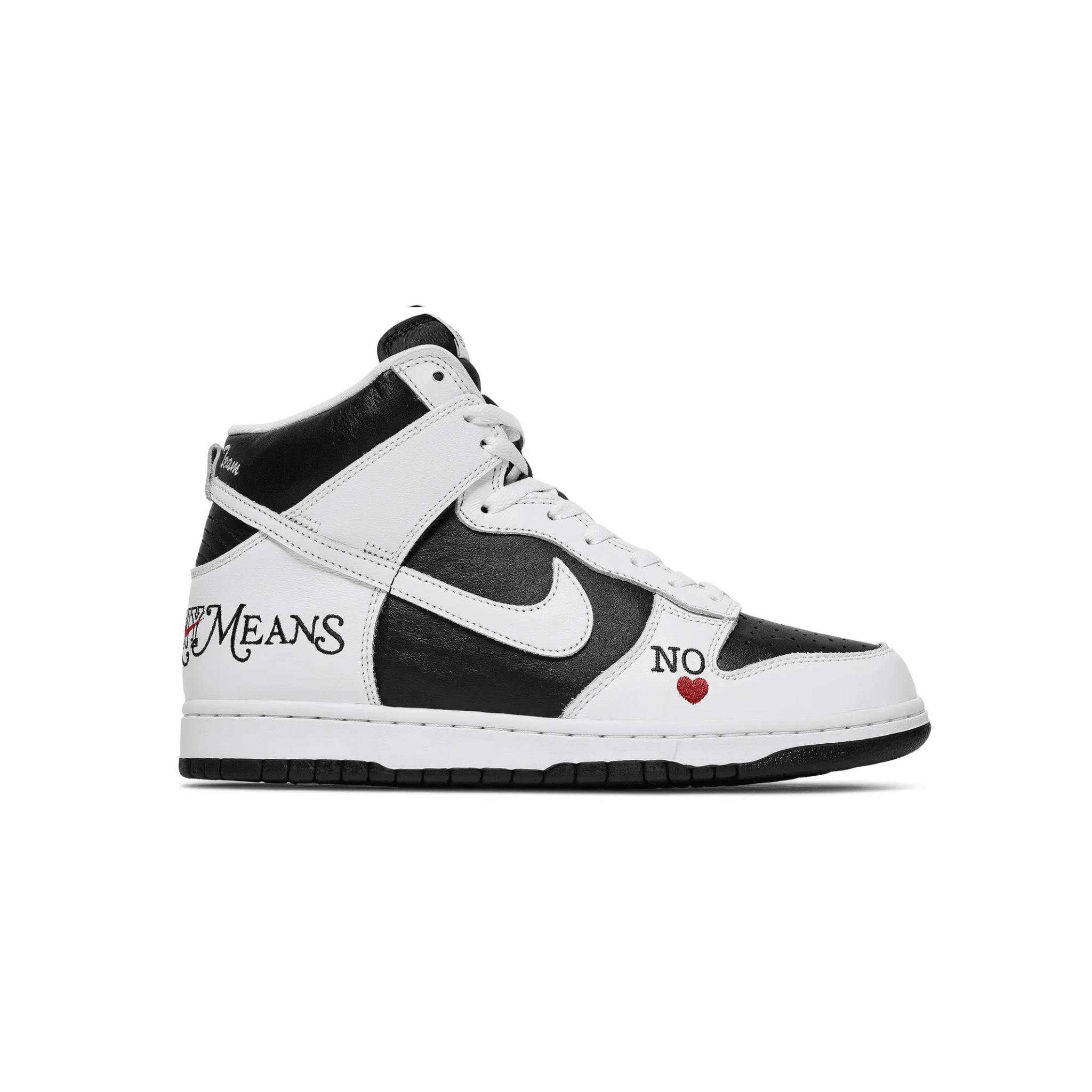 Nike x Supreme SB Dunk High "By Any Means" Black - Hype World