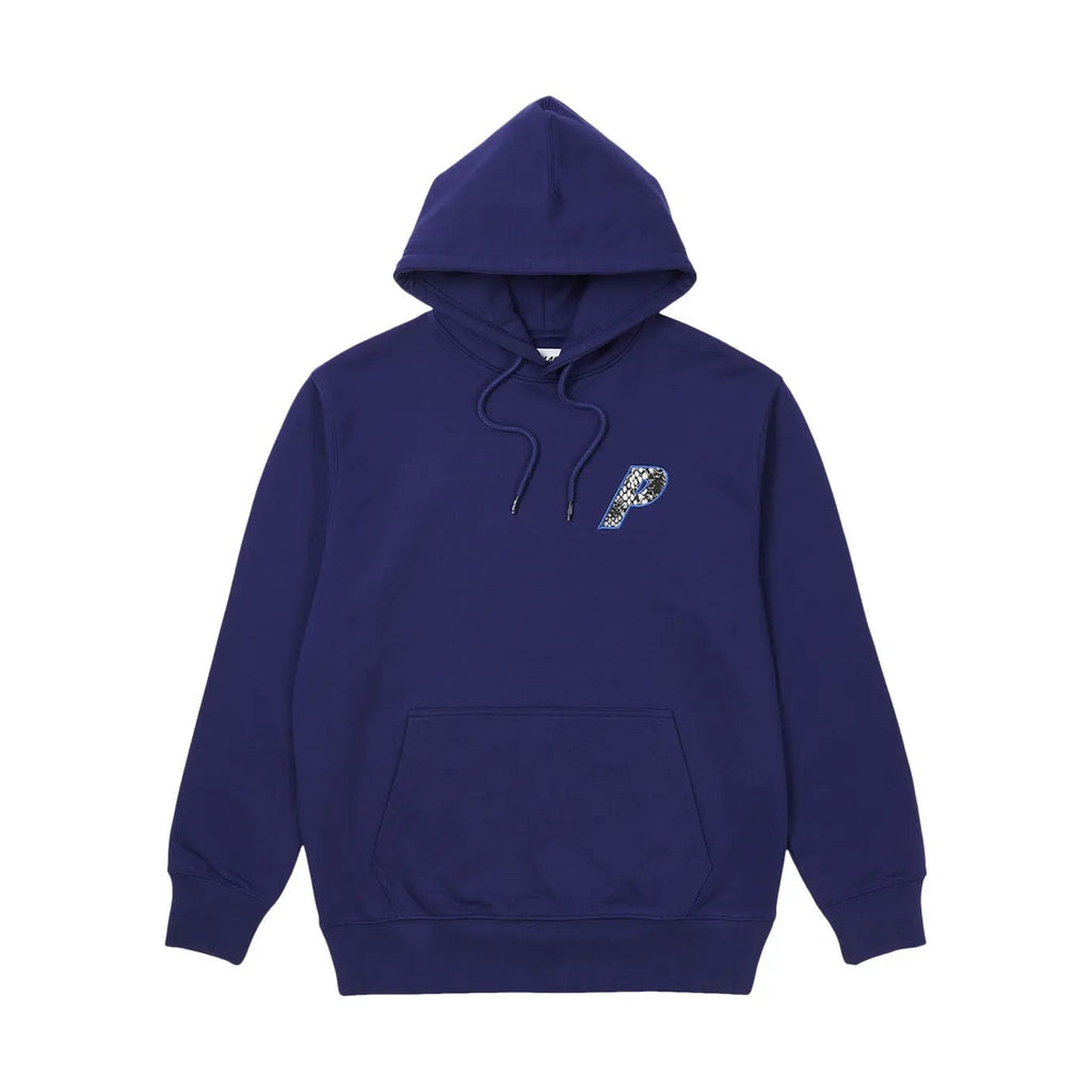 Palace P-3 Snake Appliqué Hood 'Navy' - Hype World