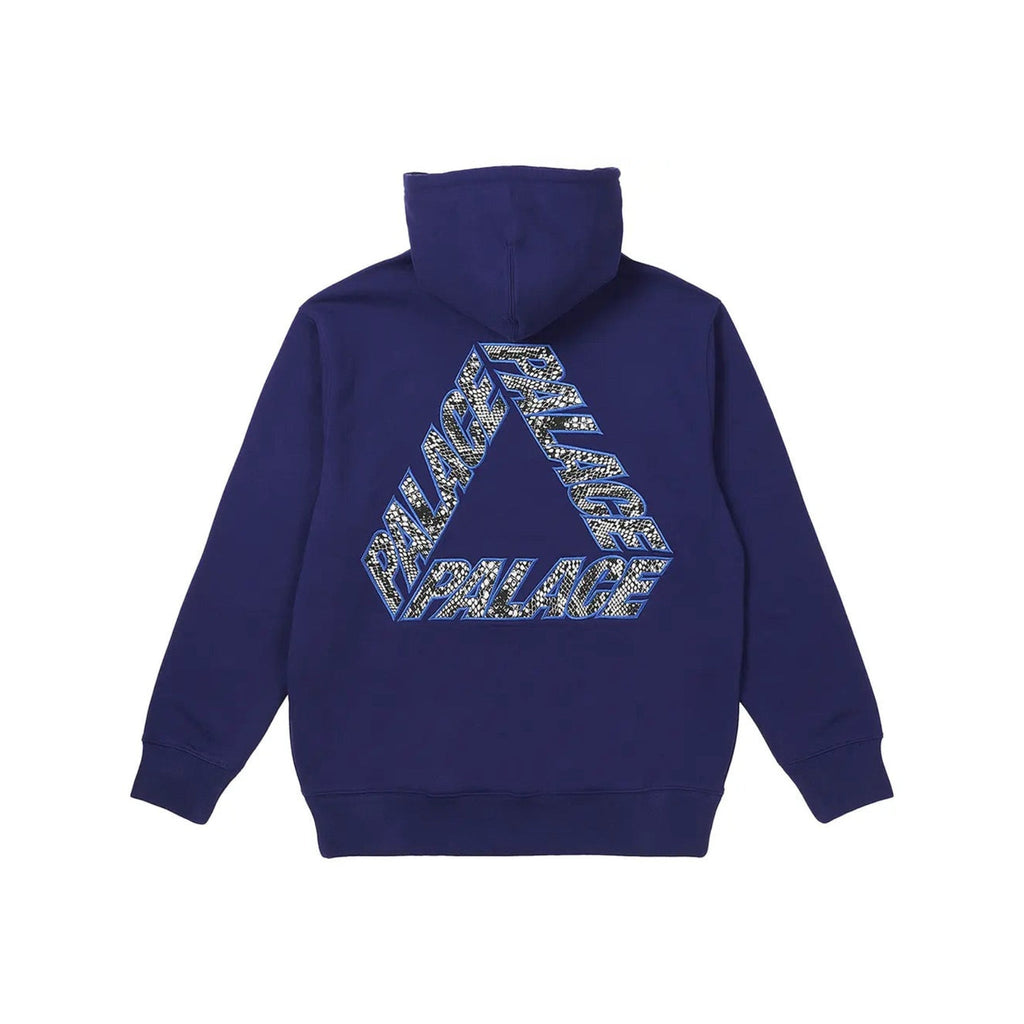 Palace P-3 Snake Appliqué Hood 'Navy' - Hype World