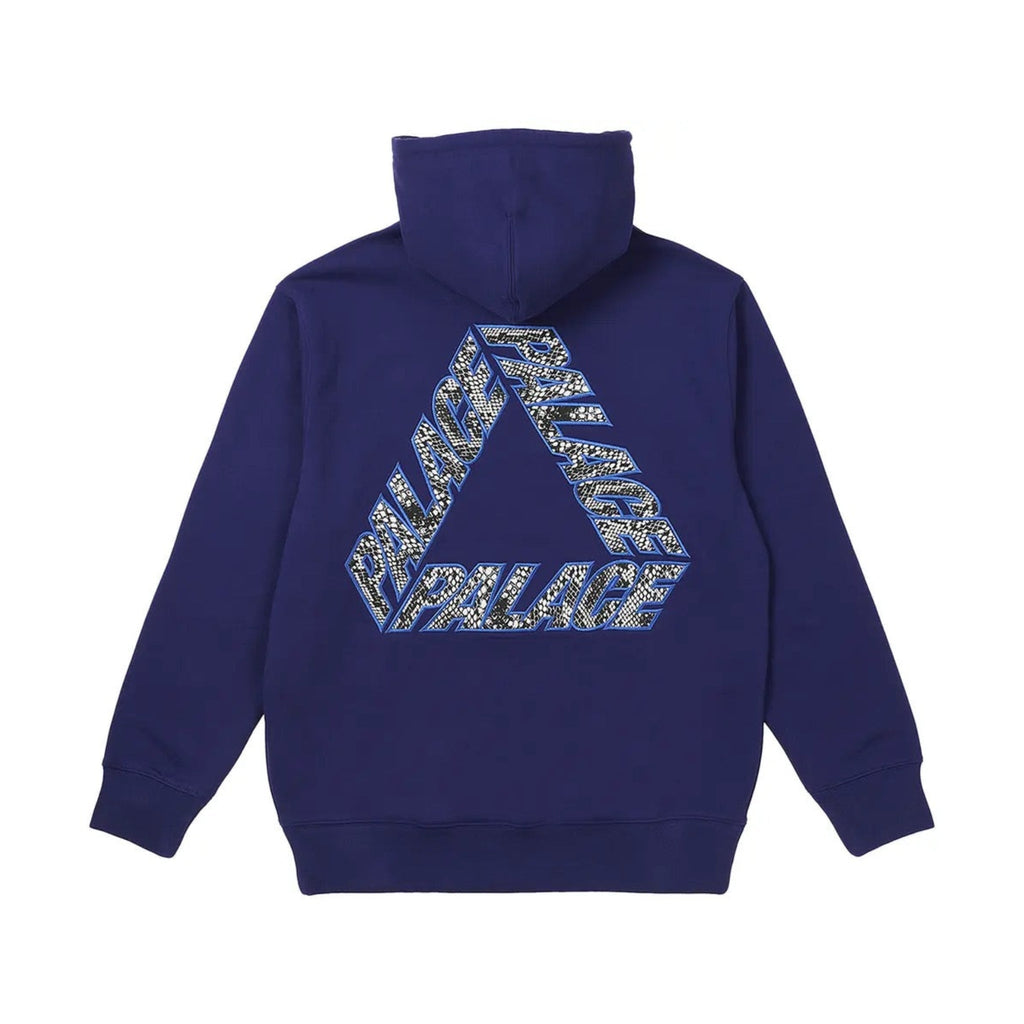 Palace P-3 Snake Appliqué Hood 'Navy' - Hype World