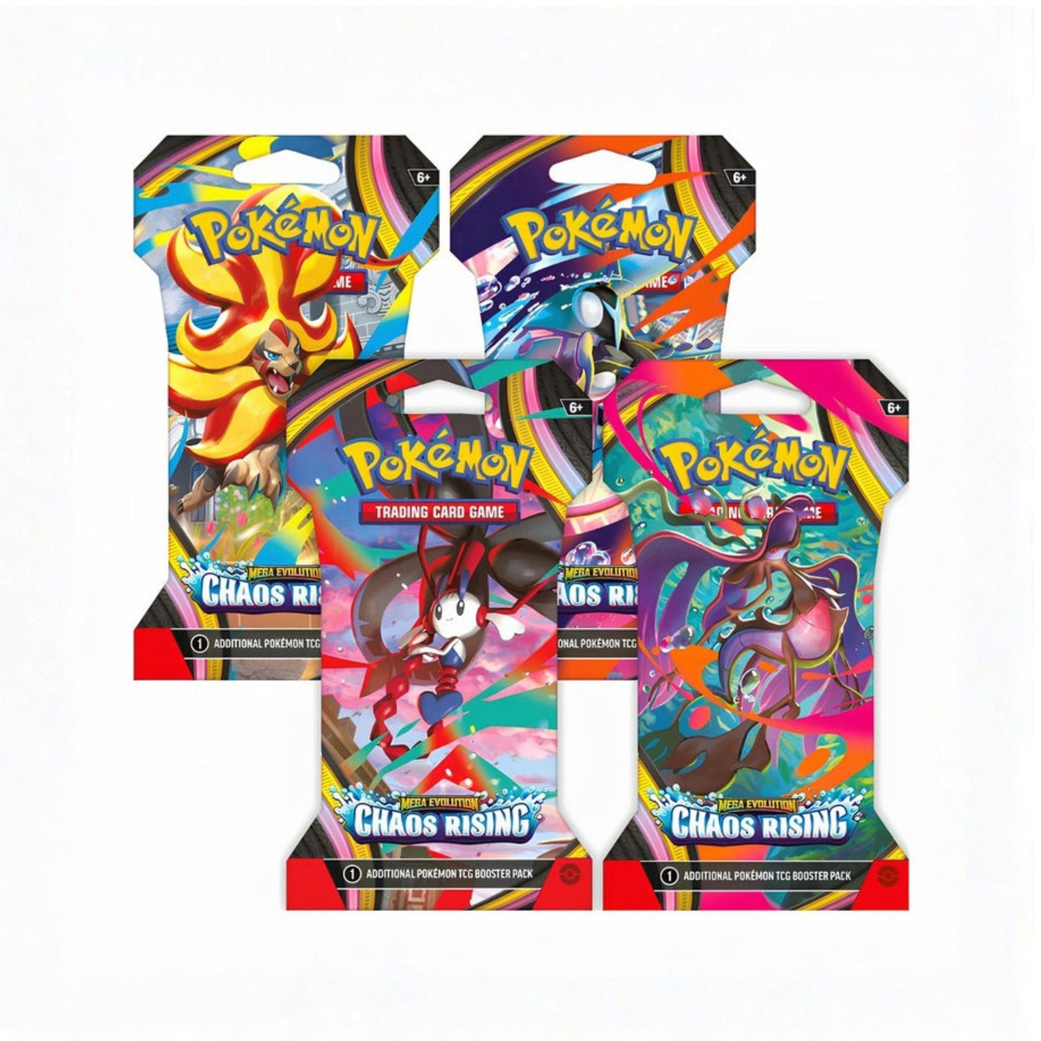 Pokemon Chaos Rising Single Sleeved Booster Pack (Artwork May Vary) - Hype World