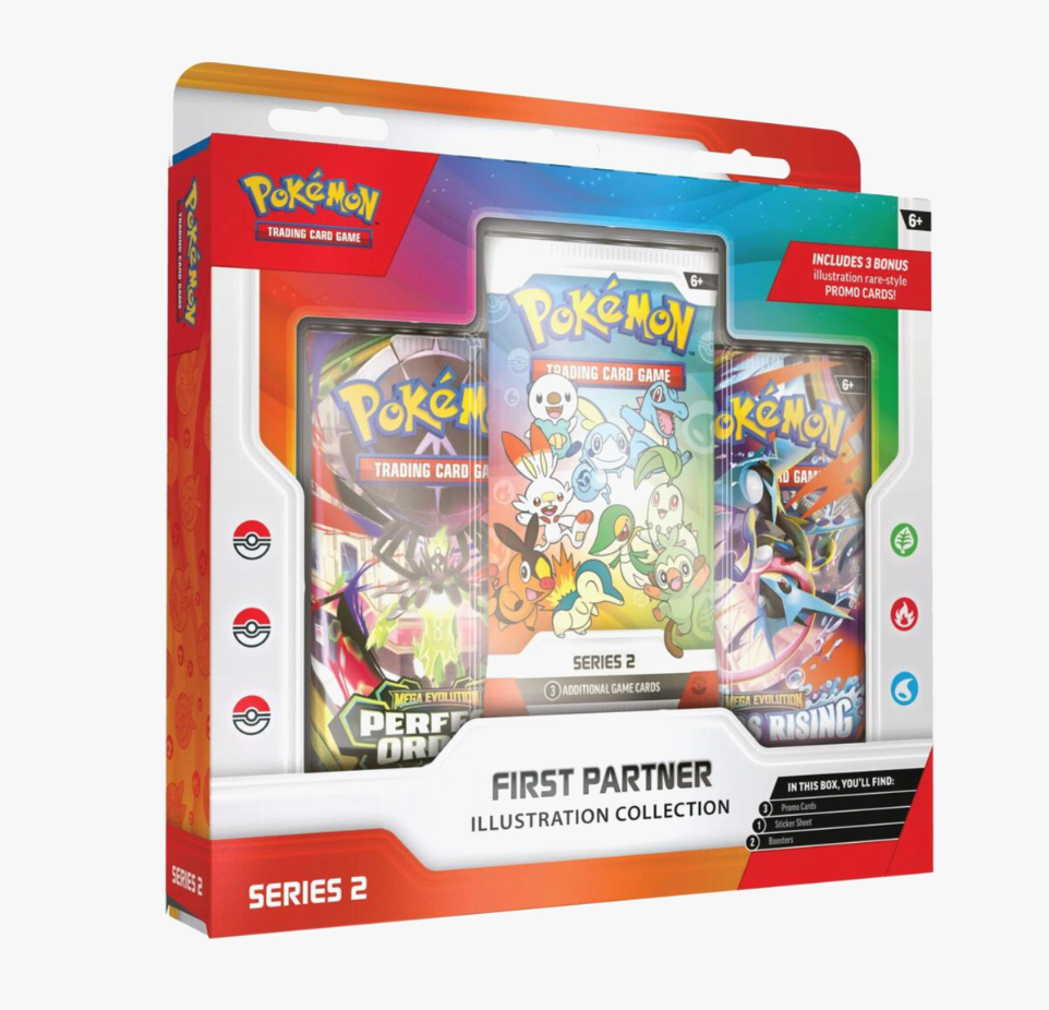Pokemon First Partner Illustration Collection (Series 2) - First Partner Collection 2026 - Hype World