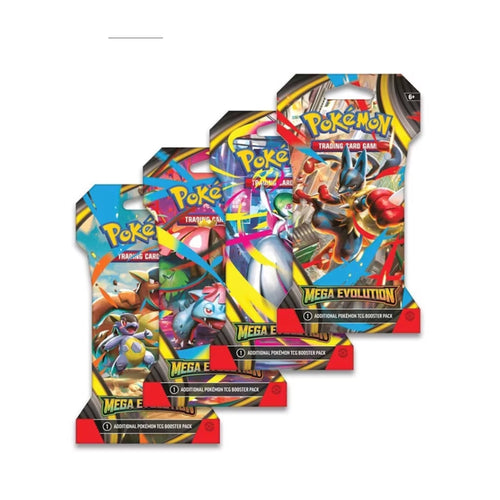 Pokémon Mega Evolution Single Sleeved Booster Pack (Artwork May Vary) 1 pack - Hype World
