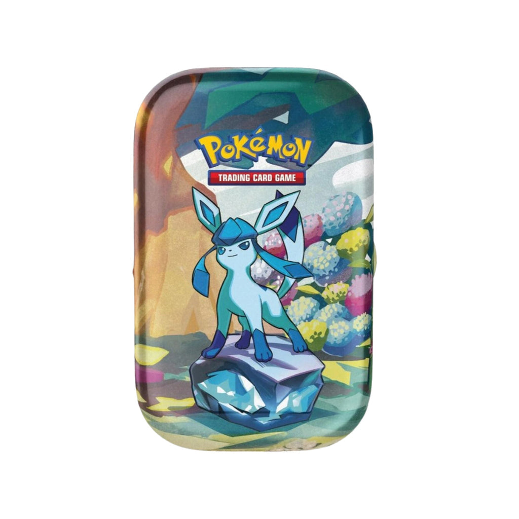 Pokemon Prismatic Evolutions Mini Tin - SV: Prismatic Evolutions (Single Tin / Art Work May Vary) - Hype World