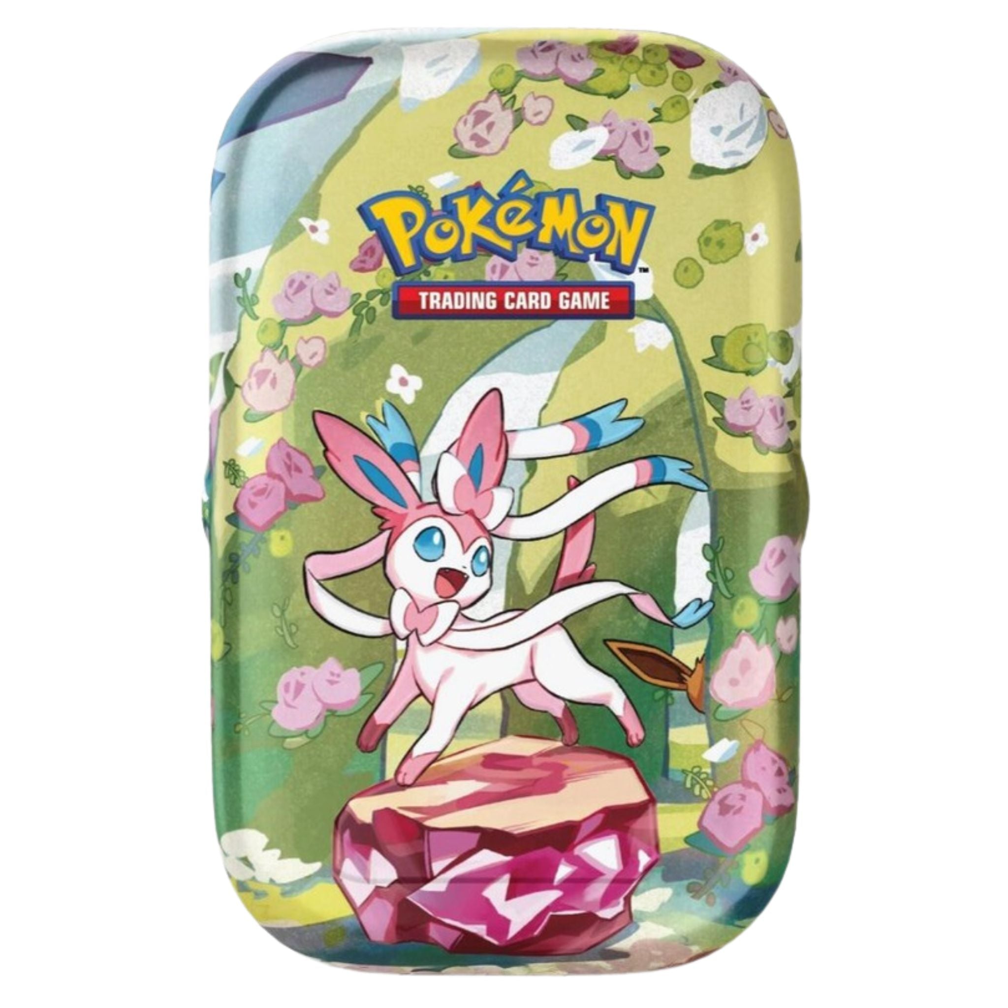 Pokemon Prismatic Evolutions Mini Tin - SV: Prismatic Evolutions (Single Tin / Art Work May Vary) - Hype World