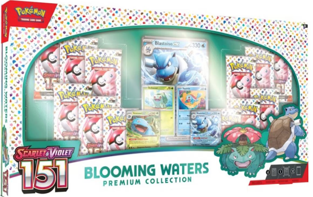 Pokémon Scarlet & Violet 151 Blooming Waters Premium Collection Box - Hype World
