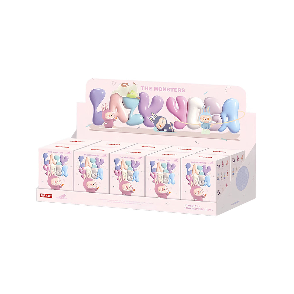 Pop Mart Labubu The Monsters Lazy Yoga Series Figures Single Blind Box - Hype World