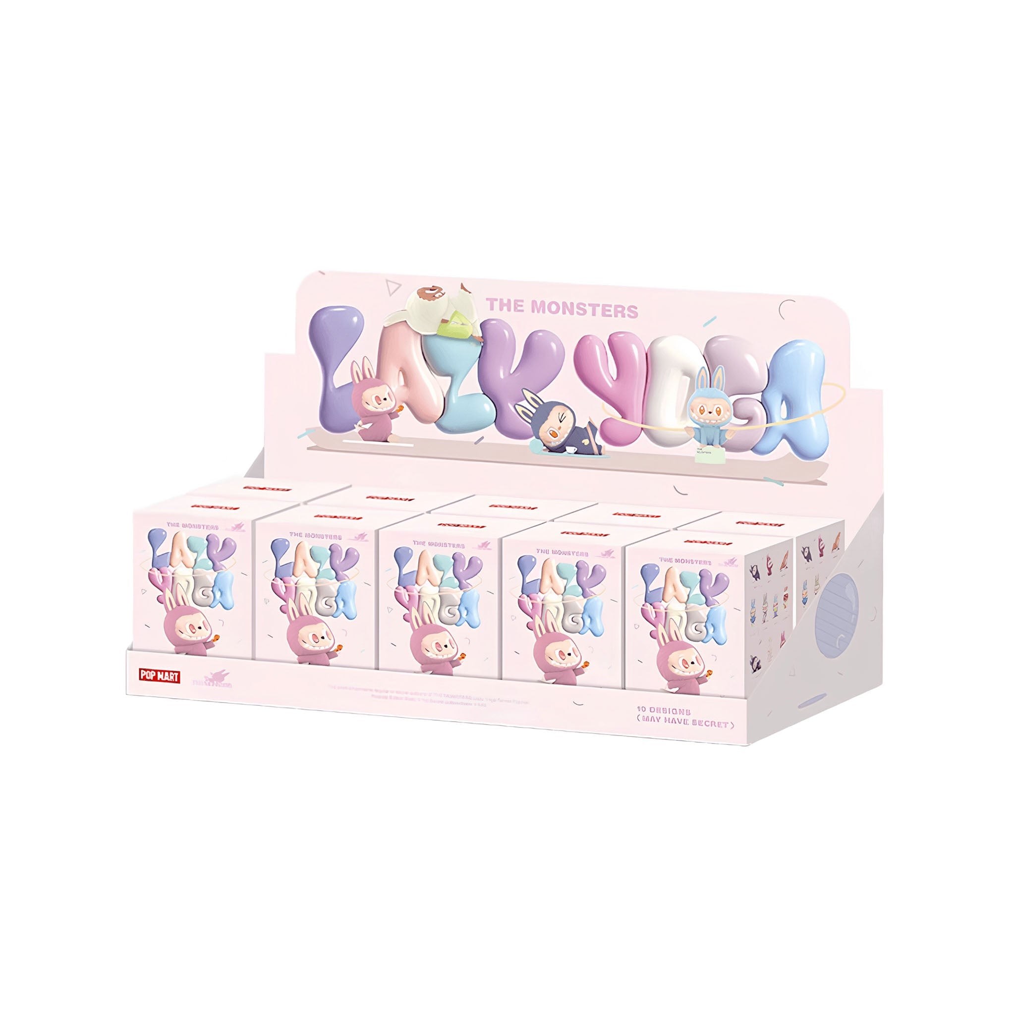 Pop Mart Labubu The Monsters Lazy Yoga Series Figures Single Blind Box - Hype World