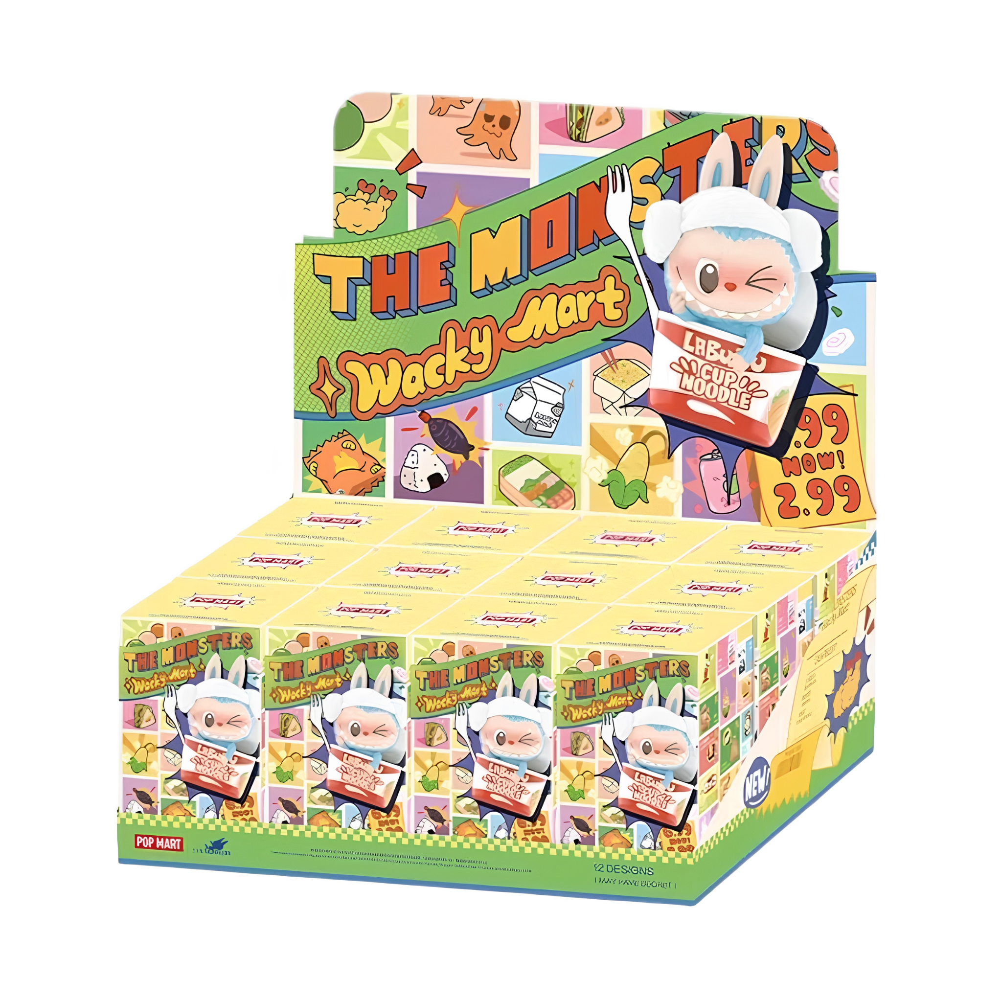 Pop Mart Labubu The Monsters Wacky Mart Series Figure Sealed (1 Blind Box SINGLE) - Hype World