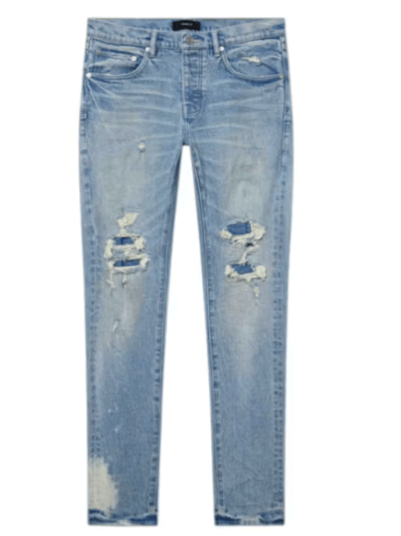 Purple Brand P001-SGRP226 Skinny Garda Repair Jeans - Hype World