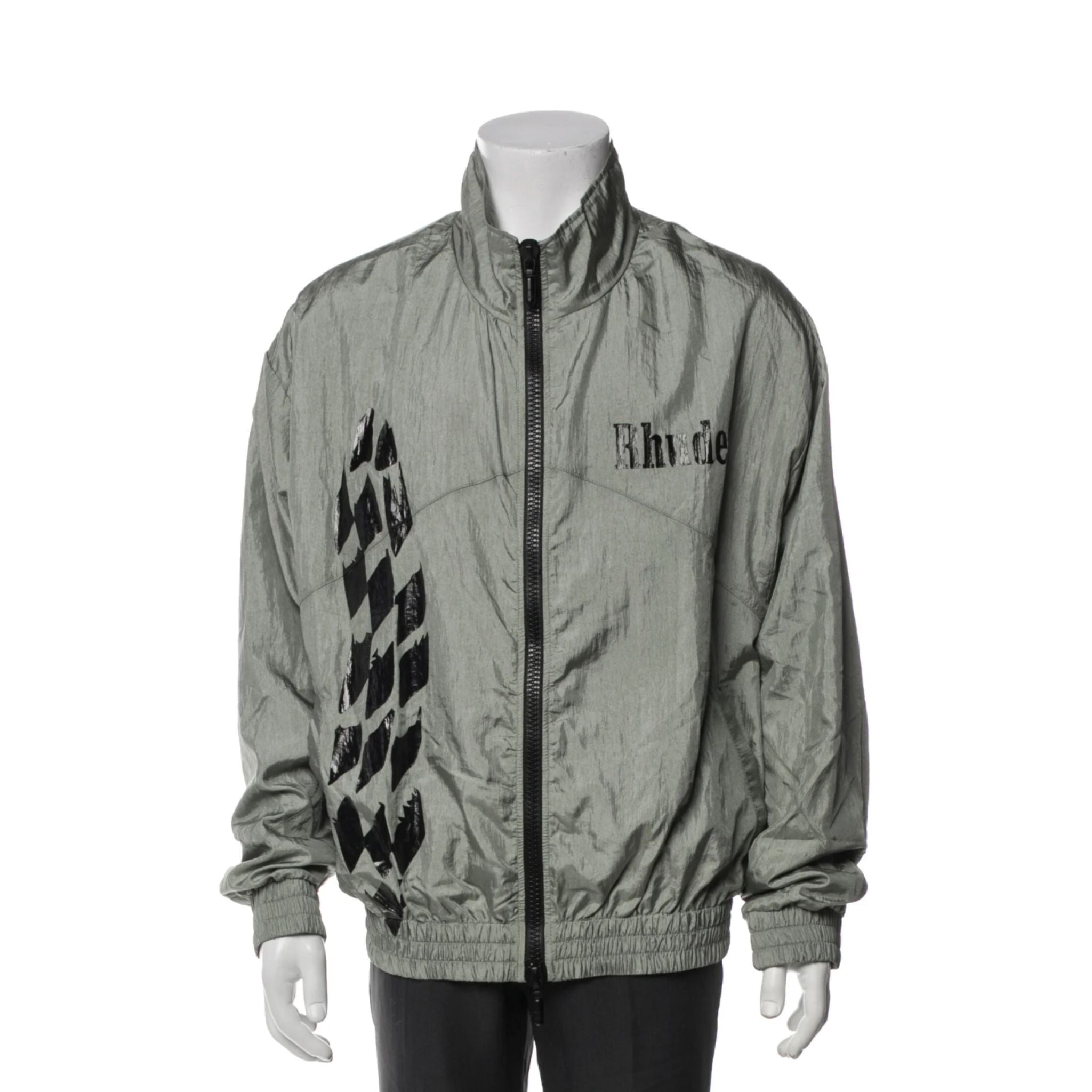 Rhude Track Jacket "Silver" - Hype World