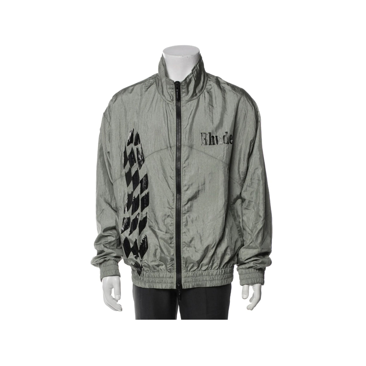Rhude Track Jacket "Silver" - Hype World