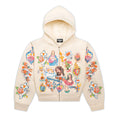 Righteous Risen King Zip Up Hoodie (Cream) - Hype World