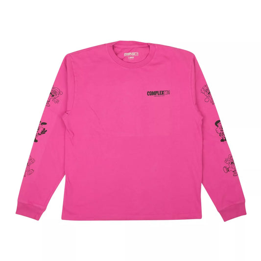 ComplexCon x Verdy Pink Long Sleeve T-Shirt