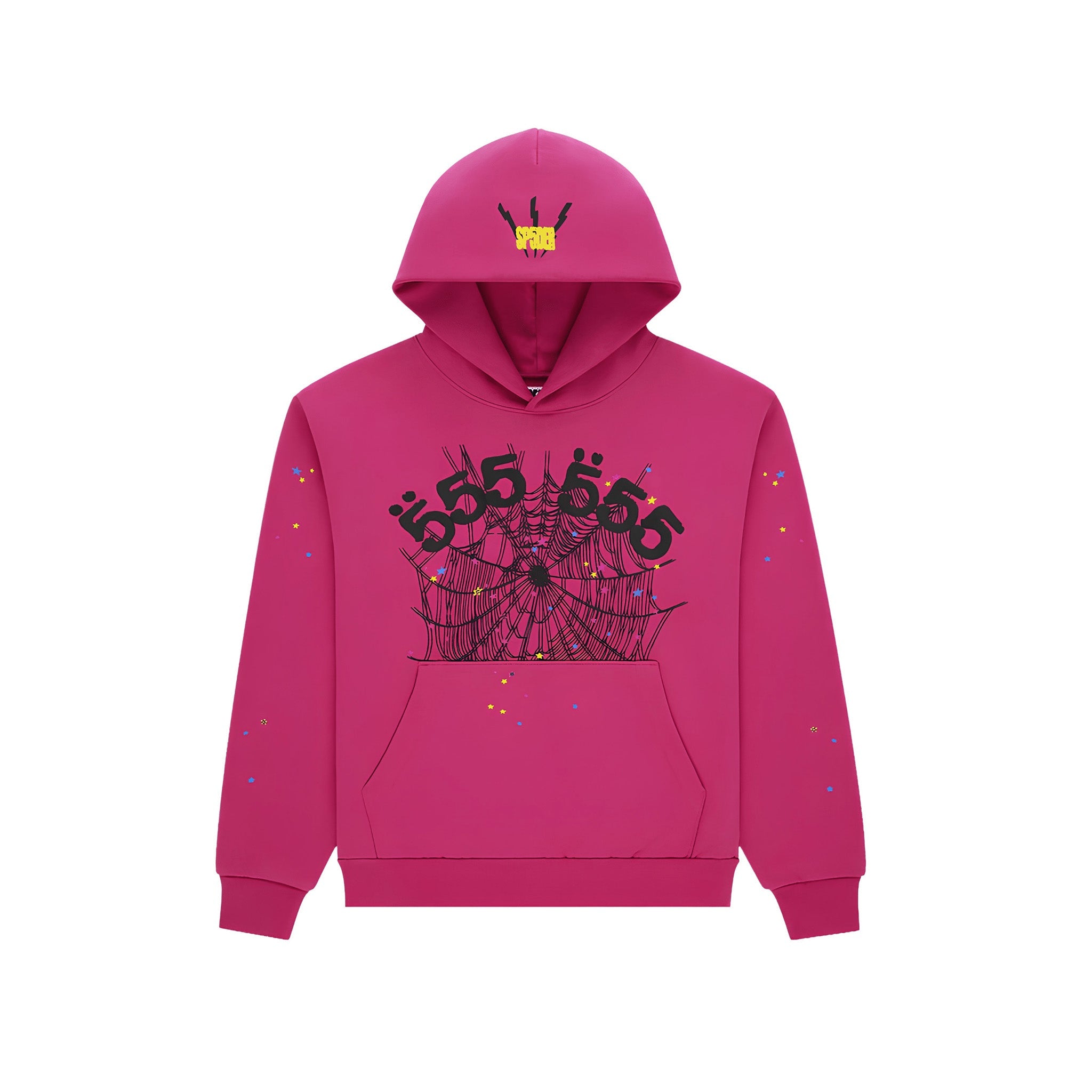Sp5der Angel Number Hoodie 'Pink' - Hype World