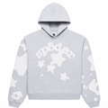 Sp5der Aop Beluga Pullover Hoodie Grey - Hype World