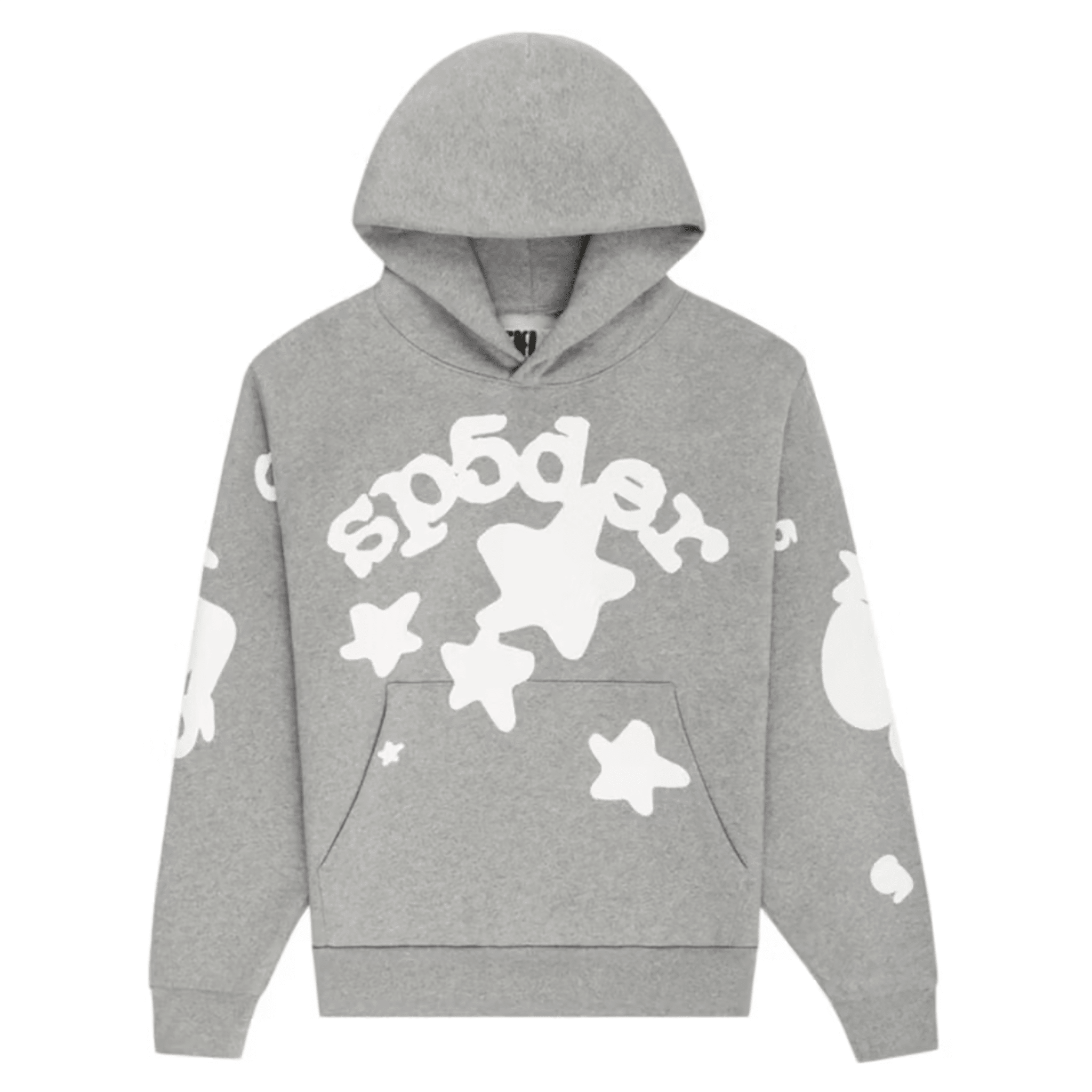 Sp5der Beluga Hoodie Heather Grey - Hype World