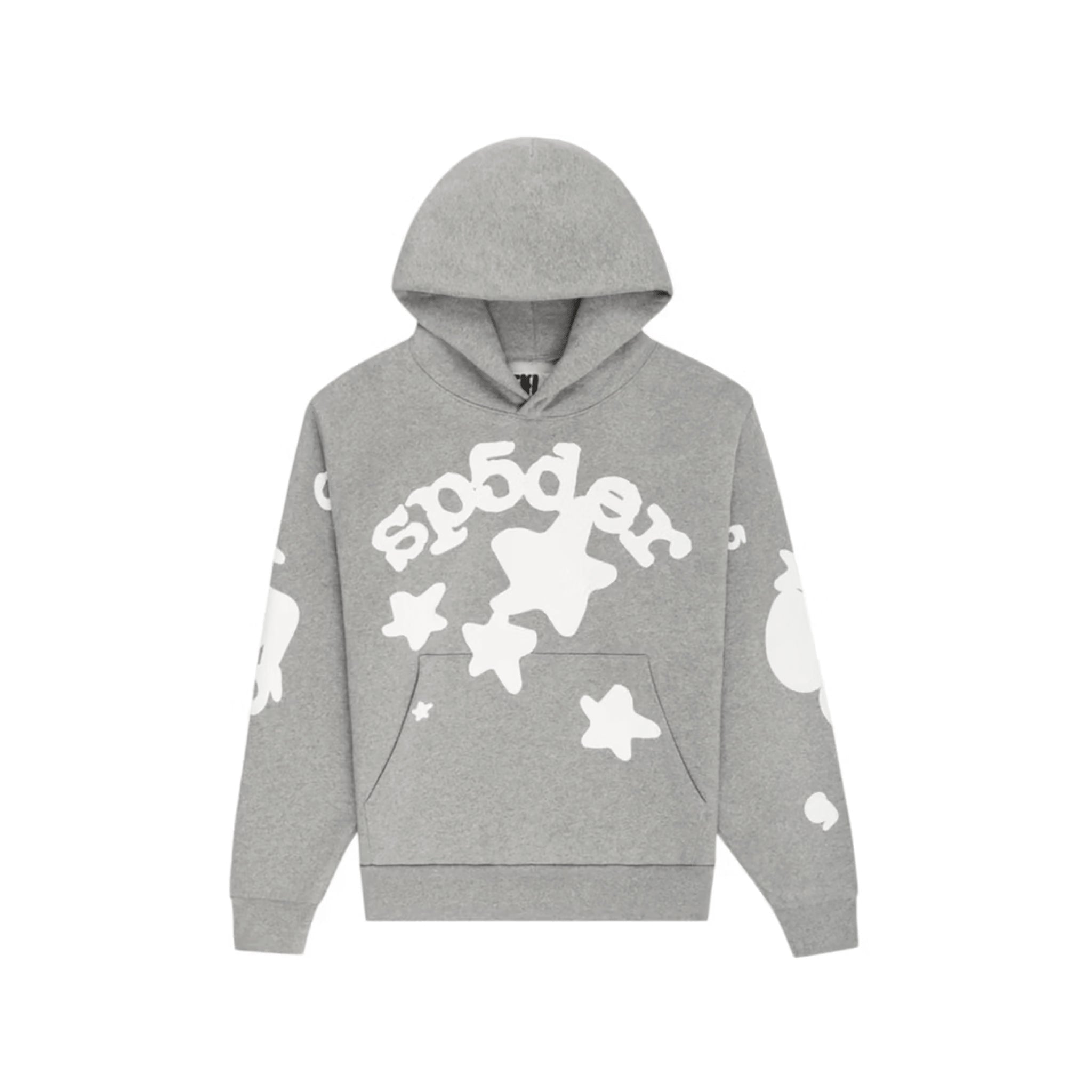 Sp5der Beluga Hoodie Heather Grey - Hype World