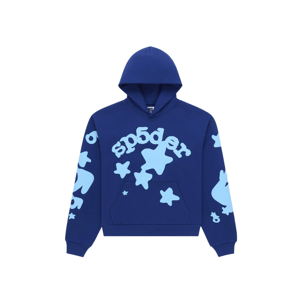 Sp5der Beluga Hoodie 'Navy' - Hype World