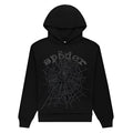 Sp5der "Black Star OG Web v2 Outline Hoodie" - Hype World