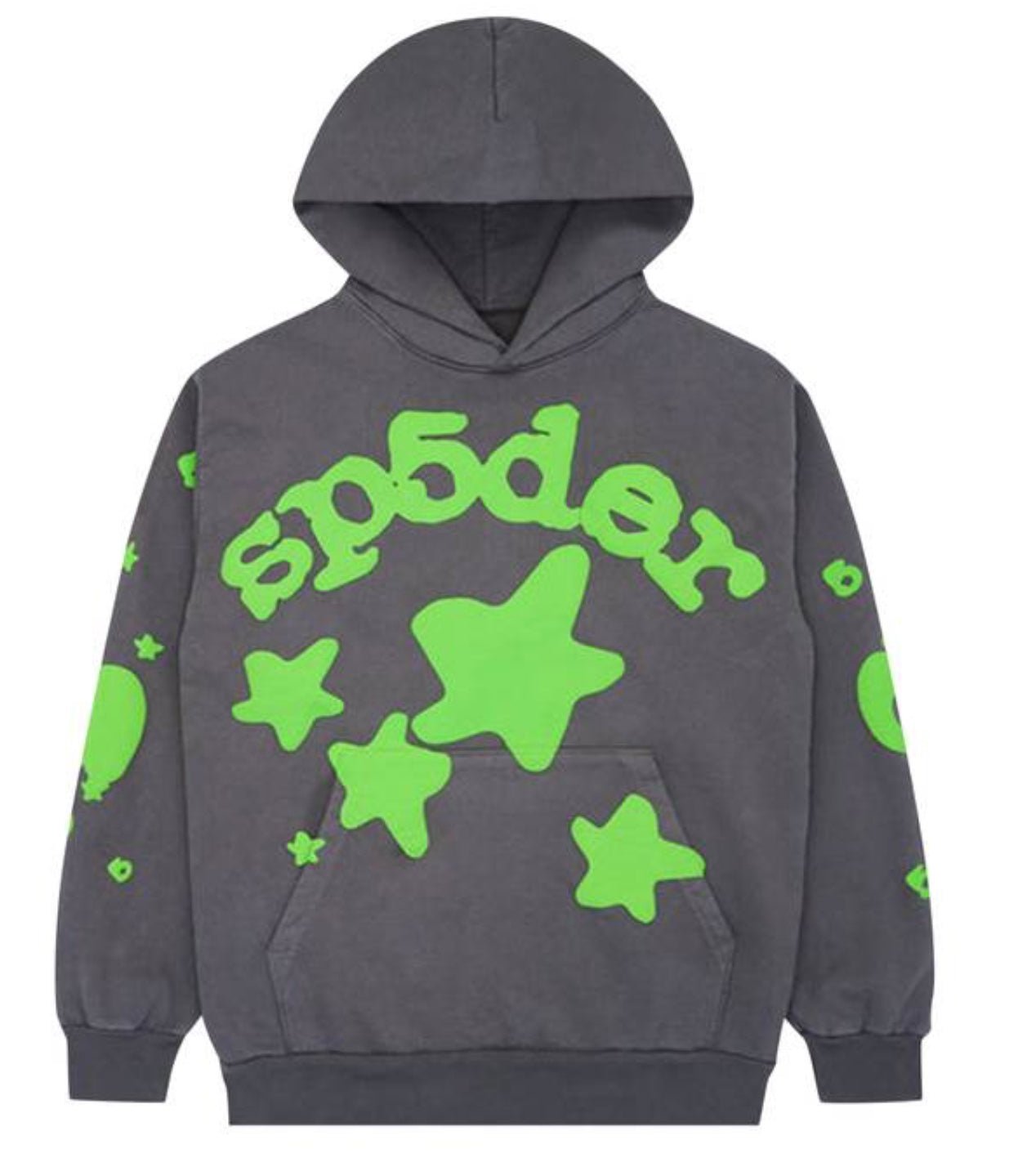 Sp5der Hoodie Beluga Grey - Hype World