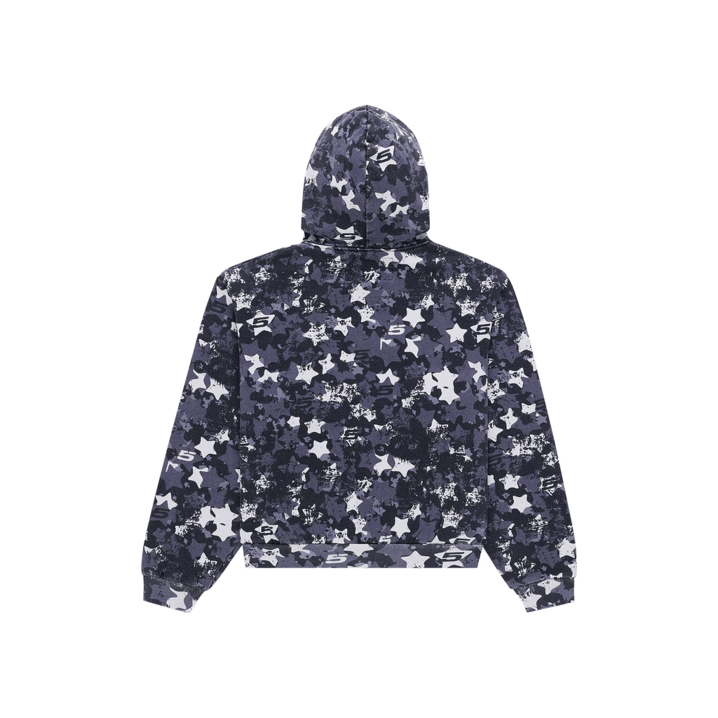 Sp5der R5Cing Zip Hoodie (Blue Camo) - Hype World