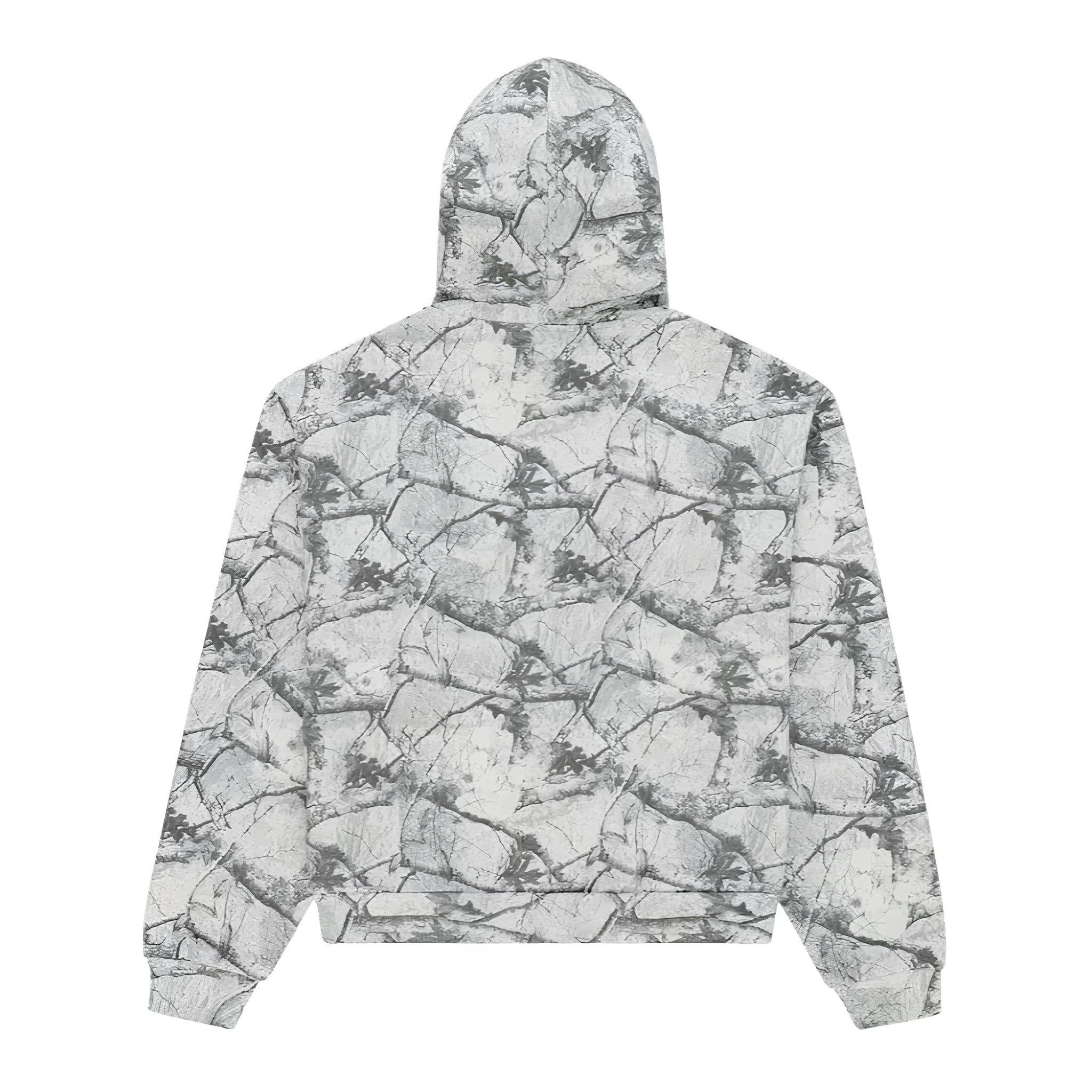 Sp5der Real Tree OG Web V2 Zip Hoodie White Camo - Hype World
