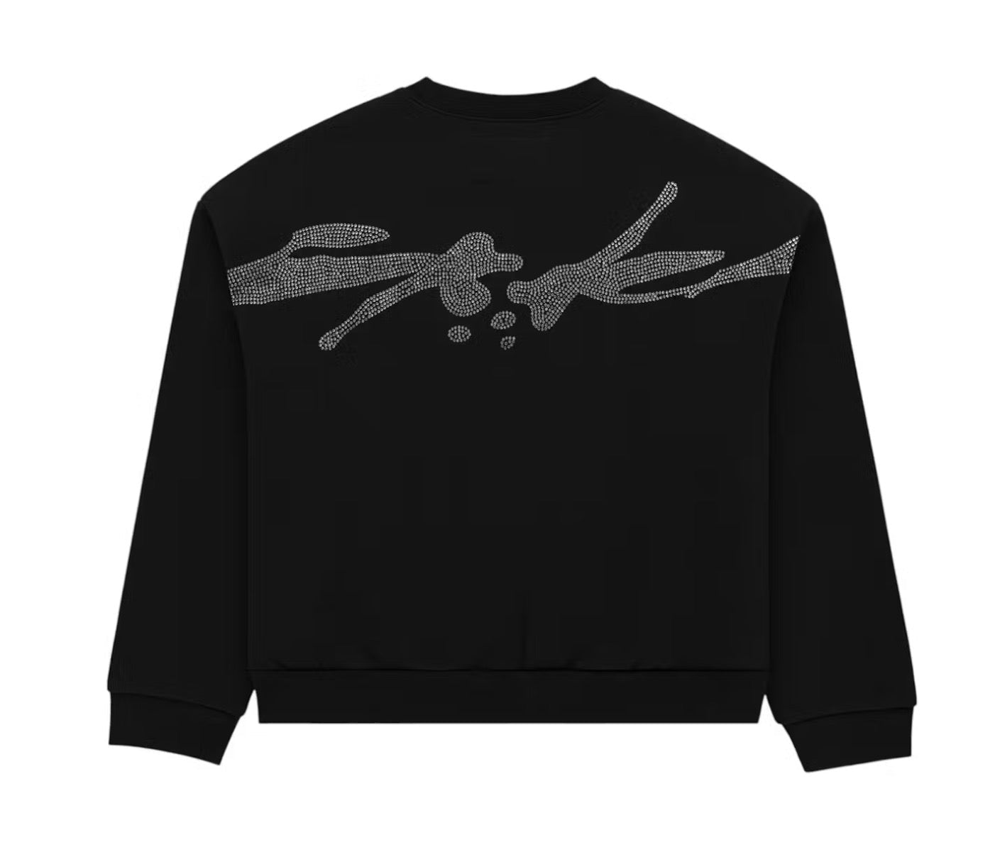 SP5DER Rhinestone TM Crewneck “Black” - Hype World