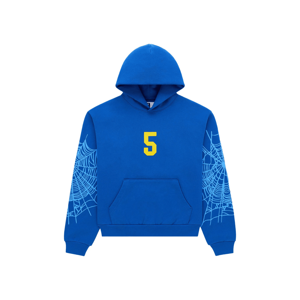Sp5der Stadium Hoodie (Blue) - Hype World