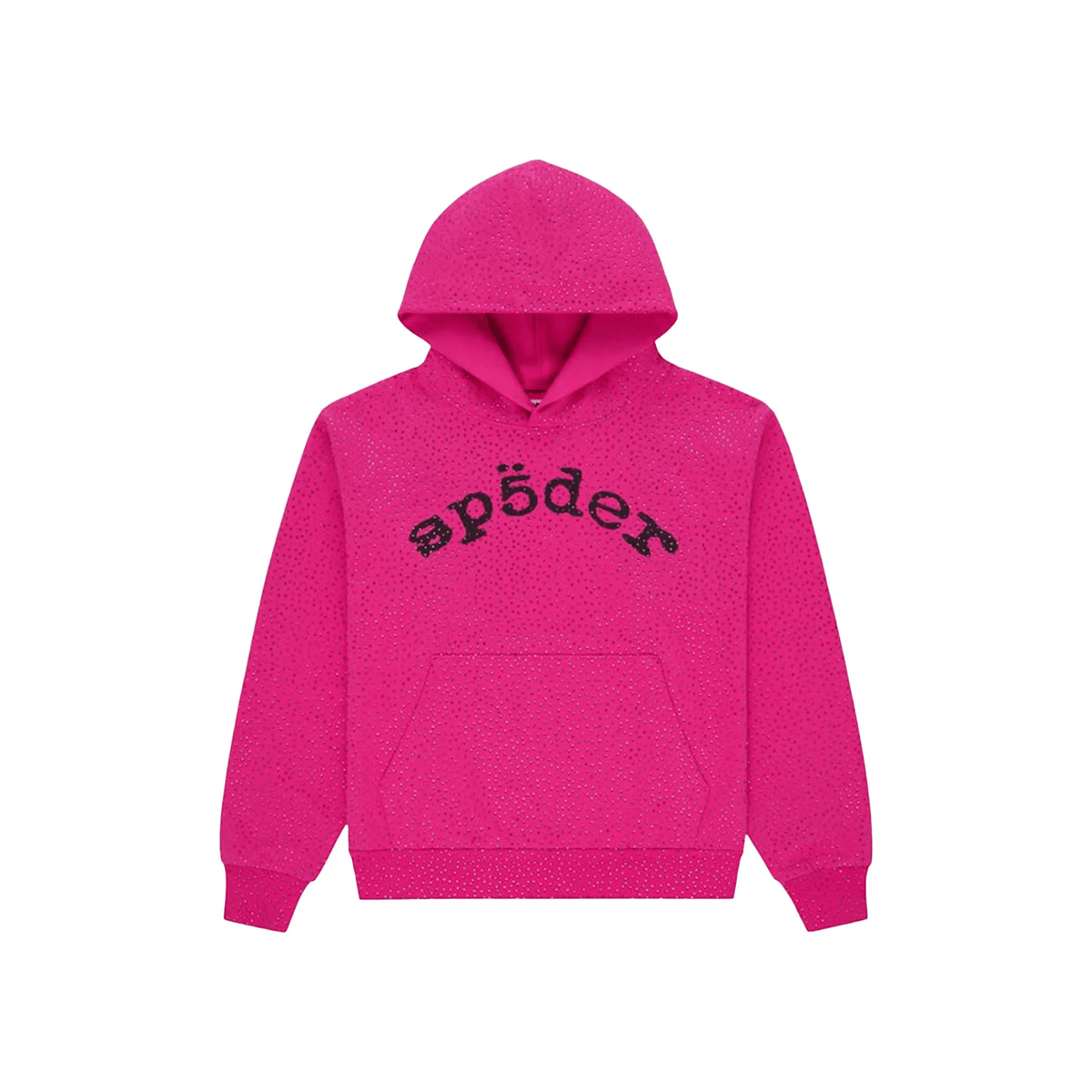 Sp5der Webstone Aop Rhinestone Hoodie 'Pink' - Hype World