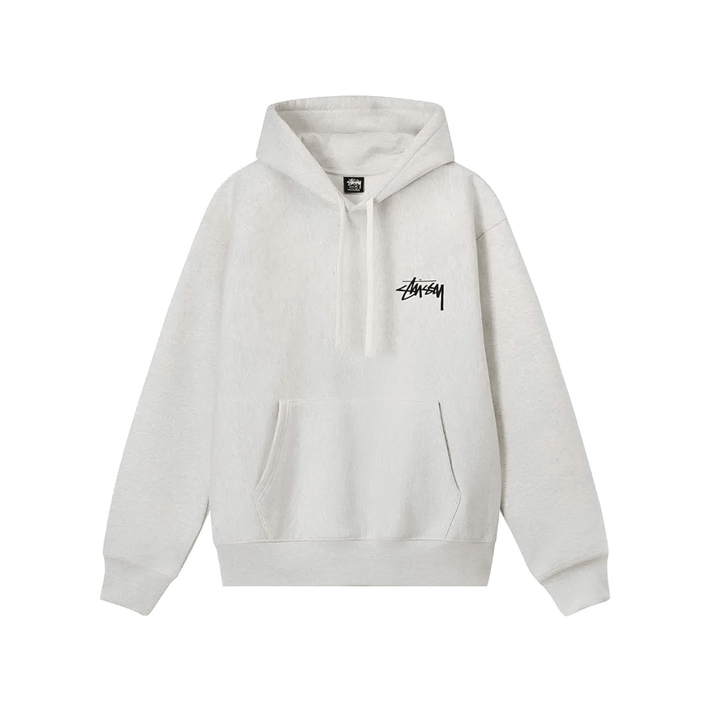 Stussy 8 Ball Fade Hoodie "Ash Heather" - Hype World