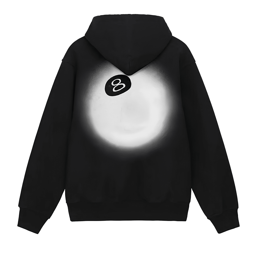 Stussy 8 Ball Fade Hoodie "Black" - Hype World