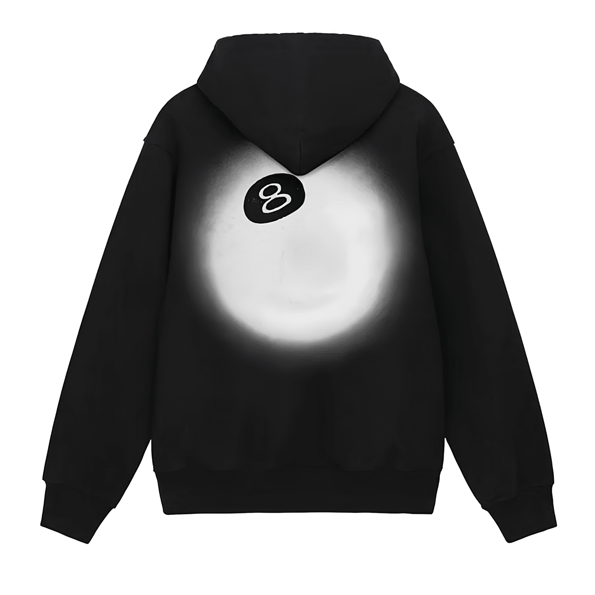 Stussy 8 Ball Fade Hoodie "Black" - Hype World