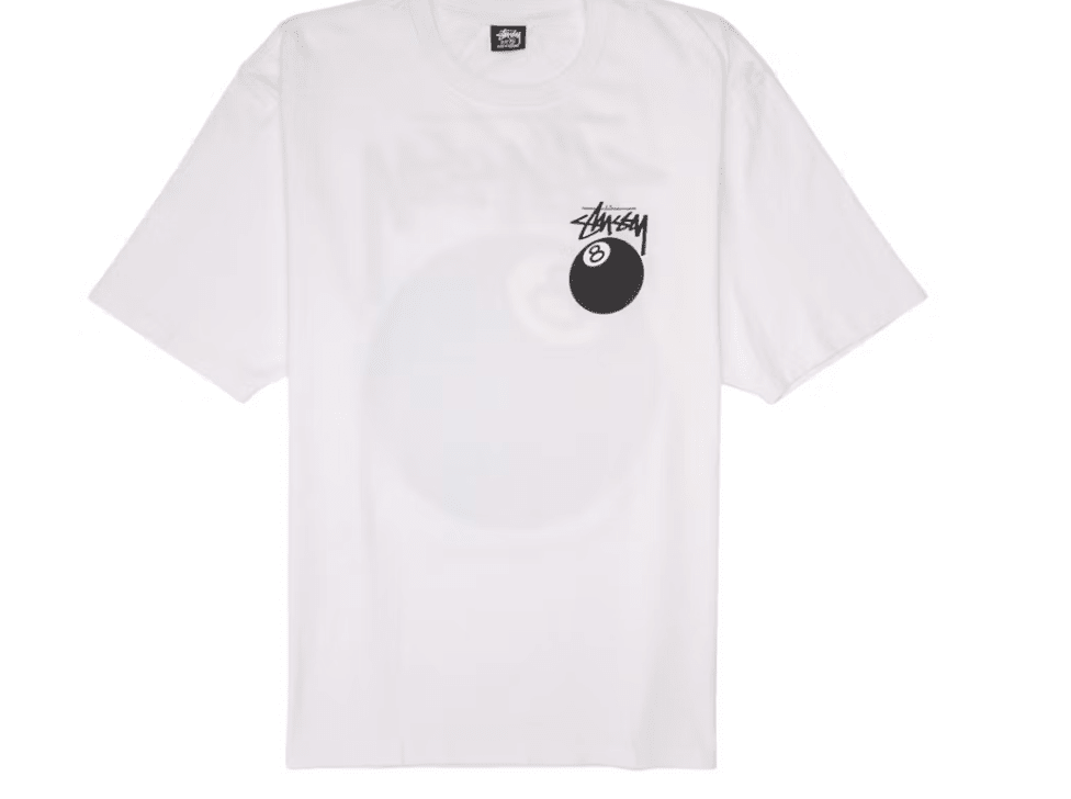 Stussy "8 Ball" T-Shirt White - Hype World