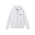 Stussy Basic Zip Hood 'Ash Heather' - Hype World