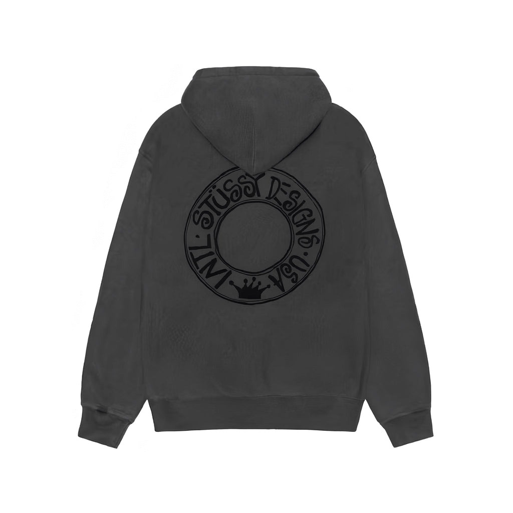 Stussy Buana Pigment Dyed Hoodie "Black" - Hype World