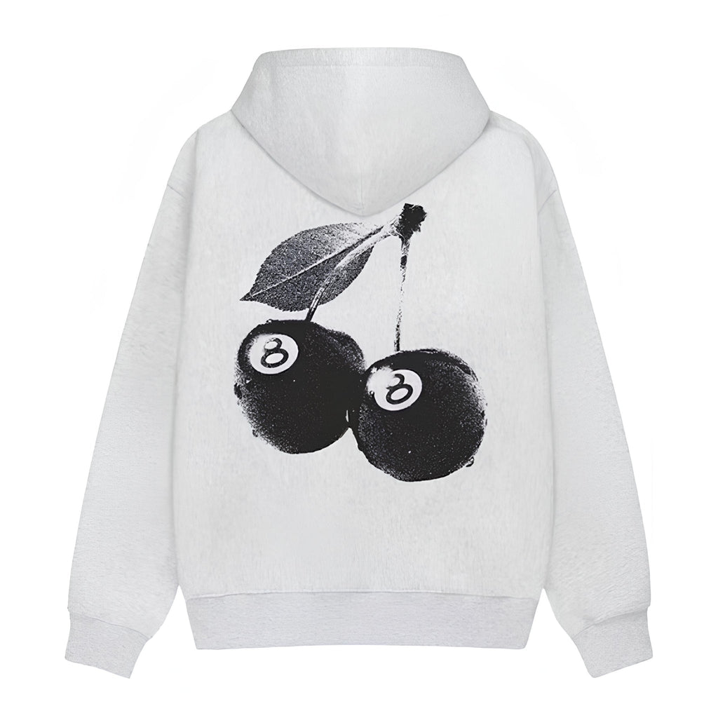 Stussy Cherries Hoodie "Ash Heather" - Hype World